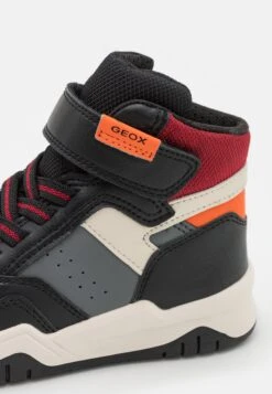 Geox Perth Boy - Sneakers Alte - Black/Orange -Geox Offerte Negozio 6f265bb975f04529b5cc8bf002fd40e0