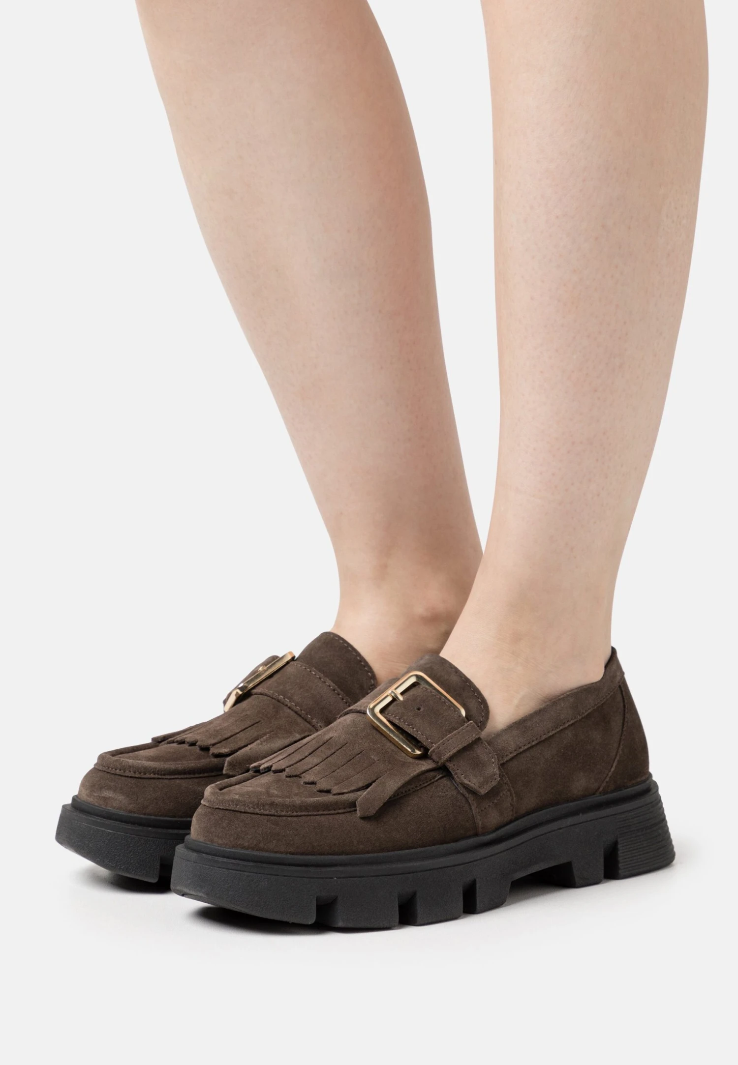 Geox VildeScarpe Senza LacciDark Brown Donna Scarpe Piatte GE111E07R-O11 1 Geox VildeScarpe Senza LacciDark Brown Donna Scarpe Piatte GE111E07R-O11