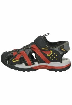 Geox Sandali Da TrekkingBlack/Red Bambini Sandali GE114G04O-Q11