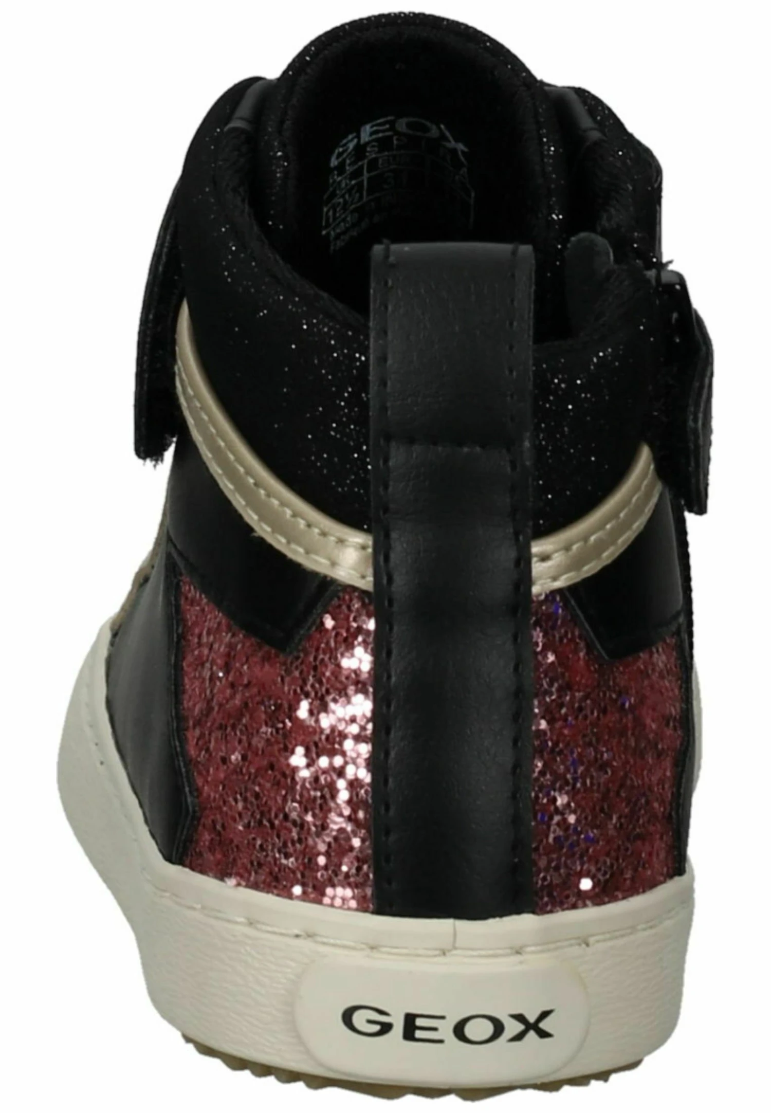 Geox Sneakers Alte - Black Dk/Pink 4 Geox Sneakers Alte - Black Dk/Pink - immagine 4