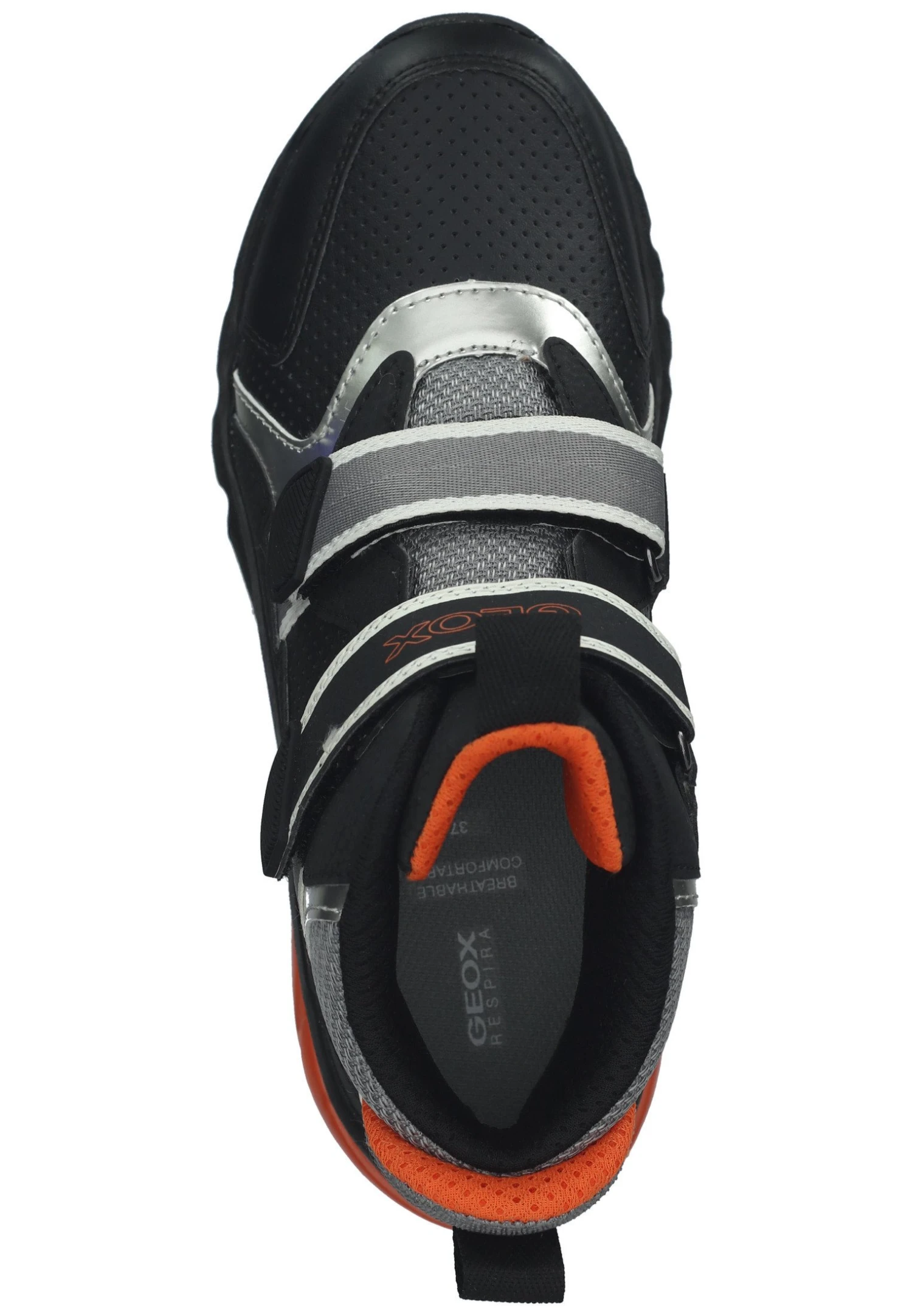 Geox Sneakers BasseBlack/Orange Bambini Scarpe Neonato GE114D0JE-Q11 3 Geox Sneakers BasseBlack/Orange Bambini Scarpe Neonato GE114D0JE-Q11 - immagine 3