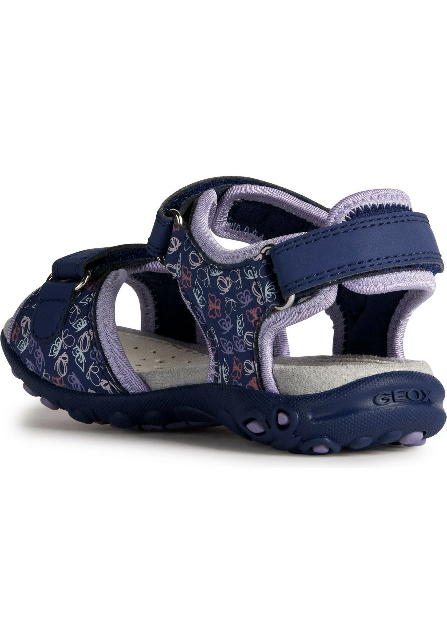 Geox Whinberry GSandali Da TrekkingNavy Dark Lilac Bambini Sandali GE113G08D-K11 6 Geox Whinberry GSandali Da TrekkingNavy Dark Lilac Bambini Sandali GE113G08D-K11 - immagine 6