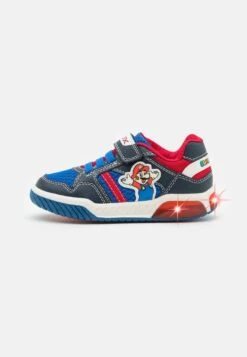 Geox Nintendo Supermario Inek BoySneakers BasseNavy/Royal Bambini Sneakers GE114D0E7-K11