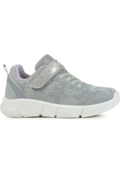 Geox J Aril Sneakers BasseSilver Lilac Bambini Sneakers GE113D0H8-D11