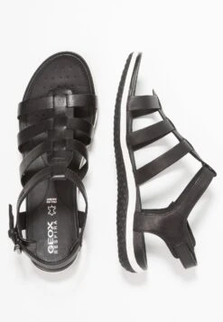 Geox Vega - Sandali Con Cinturino - Black -Geox Offerte Negozio 7a5e2781264c4473b595bb27db40e169