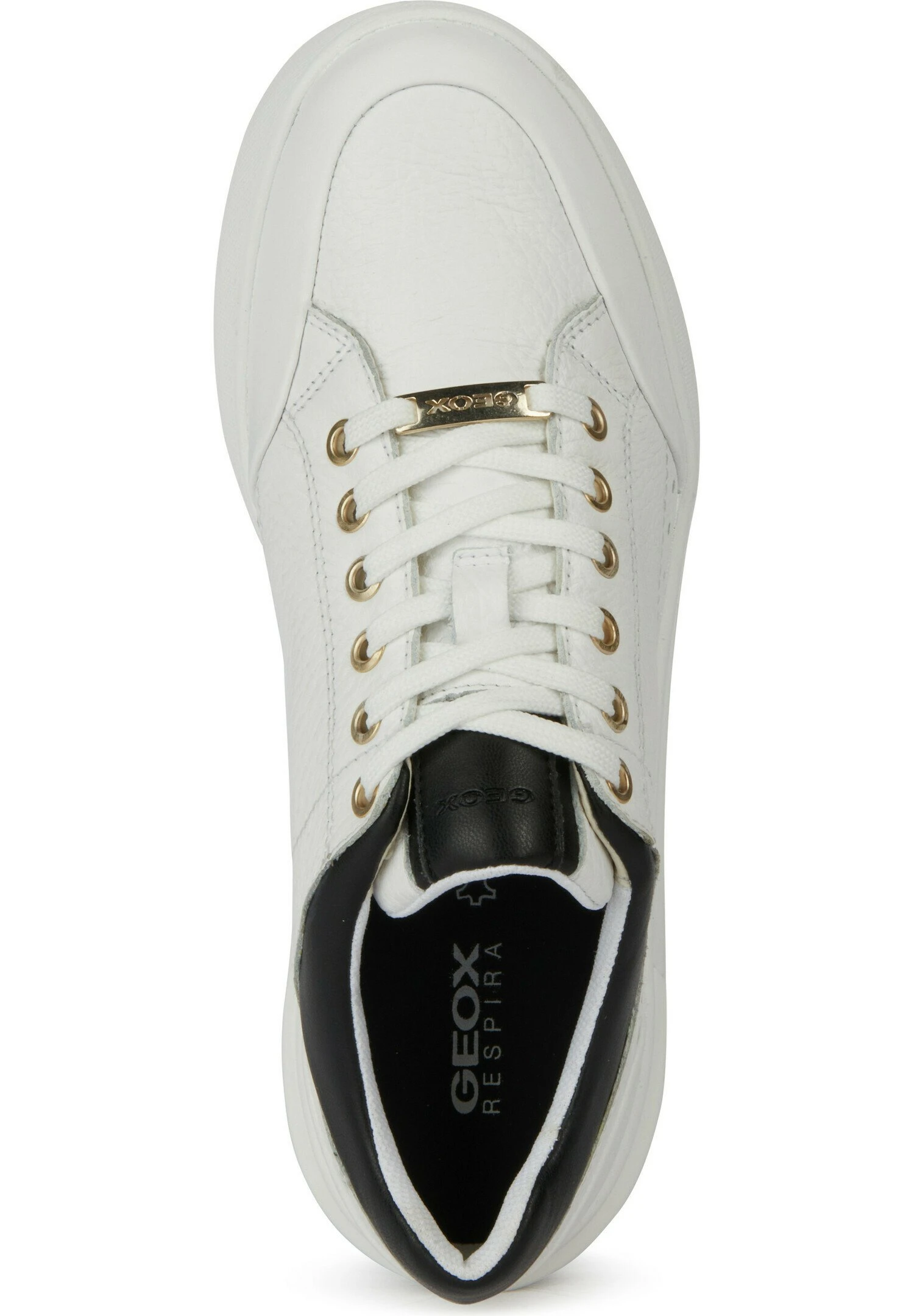 Geox D Dalyla - Sneakers Basse - White Black 3 Geox D Dalyla - Sneakers Basse - White Black - immagine 3