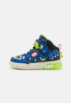 Geox Grayjay Light Up BoySneakers AlteRoyal/Lime Bambini Sneakers GE114D0IH-K11