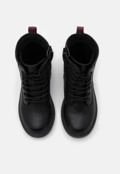 Geox Eclair Girl - Stivaletti Stringati - Black -Geox Offerte Negozio 8297d739ccaf4cbd83bc6e79e7d3f5be