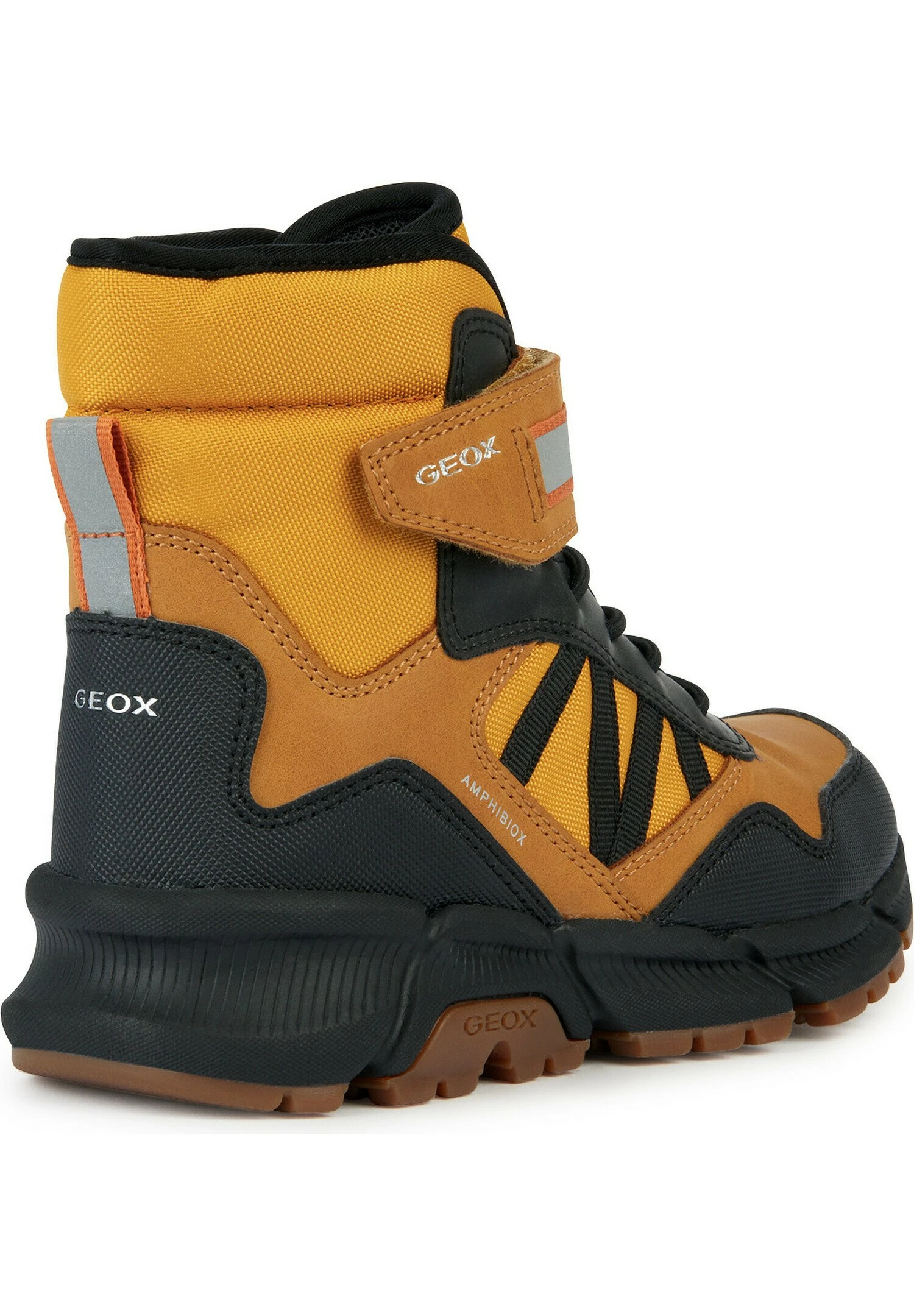 Geox J Flexyper PlusStivaletti StringatiDark Yellow Black Bambini Stivali GE114I035-E11 6 Geox J Flexyper PlusStivaletti StringatiDark Yellow Black Bambini Stivali GE114I035-E11 - immagine 6