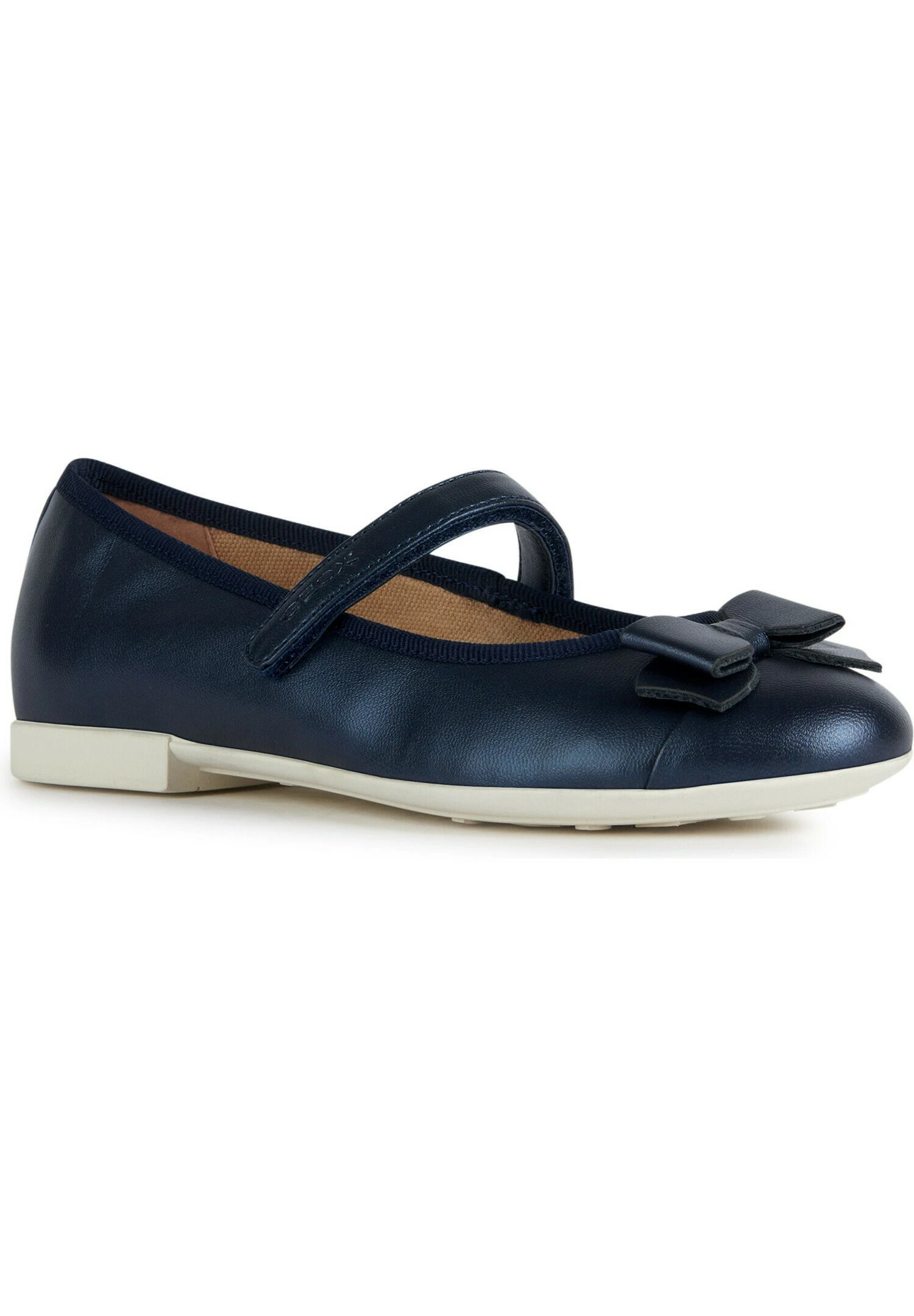Geox Jr Plie' - Ballerine Con Cinturino - Navy 2 Geox Jr Plie' - Ballerine Con Cinturino - Navy - immagine 2