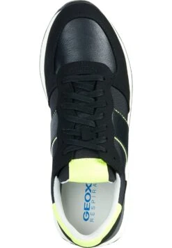 Geox U Spherica Vseries - Sneakers Basse - Black Lime -Geox Offerte Negozio 89255db111374cc78c22b2e32e97565d