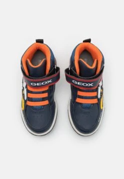 Geox Inek Light Up Boy - Sneakers Alte - Navy/Orange -Geox Offerte Negozio 8943827bc7ad4987b9c11ef2b7d8d9c4