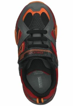 Geox Sneakers Basse - Black Red -Geox Offerte Negozio 8def0217c8c64630bf807013180c1609