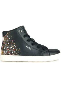 Geox J Kathe - Sneakers Alte - Black Multicolor