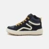 Geox Weemble Boy Warm - Sneakers Alte - Navy/Yellow