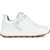 Geox Spherica- Sneakers Basse - White Silver
