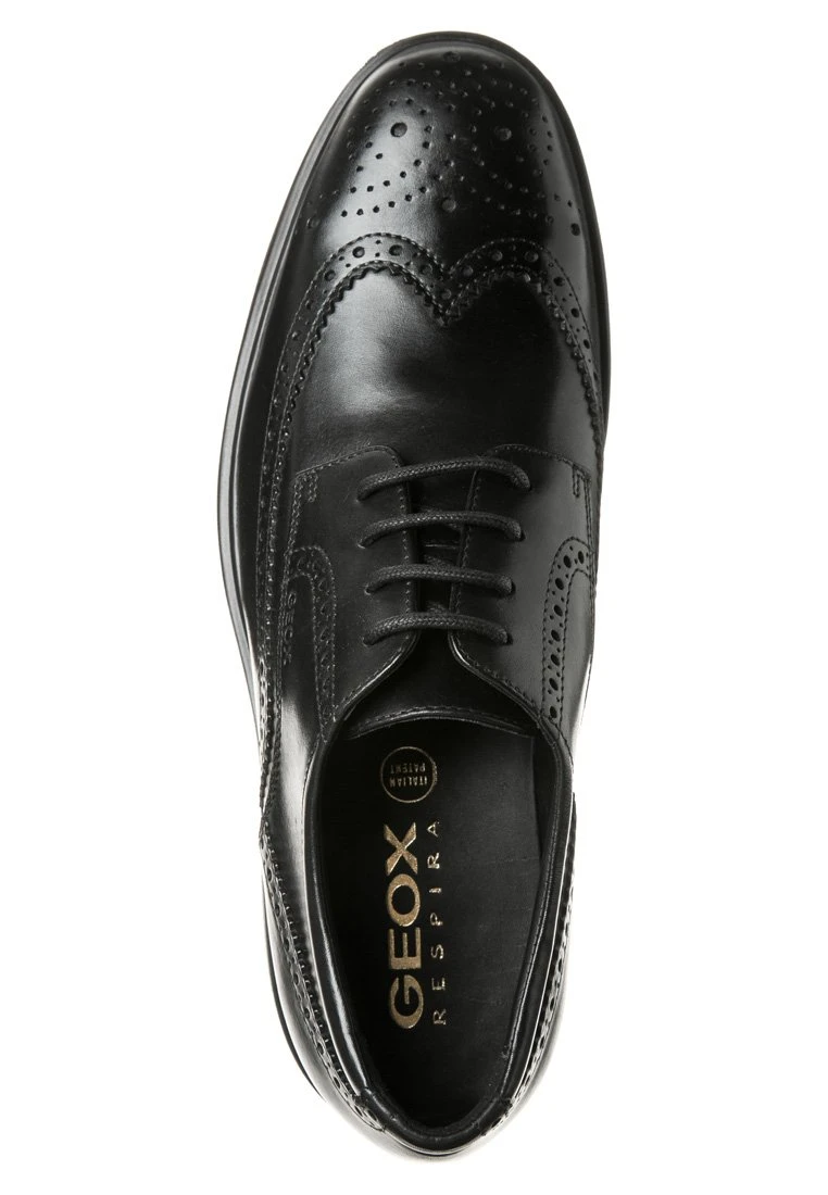 Geox Dublin - Stringate Eleganti - Schwarz 2 Geox Dublin - Stringate Eleganti - Schwarz - immagine 2
