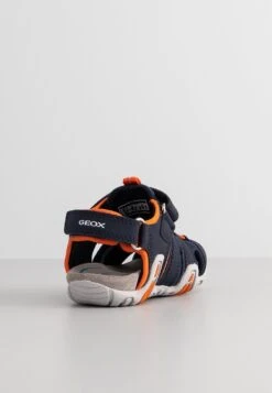 Geox Kraze - Sandali Da Trekking - Navy Orange -Geox Offerte Negozio 962060d3398d47759fcded0884e71fb2