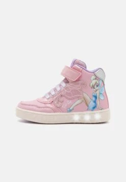 Geox Disney Tinker Bell Light Up Skylin GirlSneakers AltePink/Lilac Bambini Sneakers GE113D0I7-J11