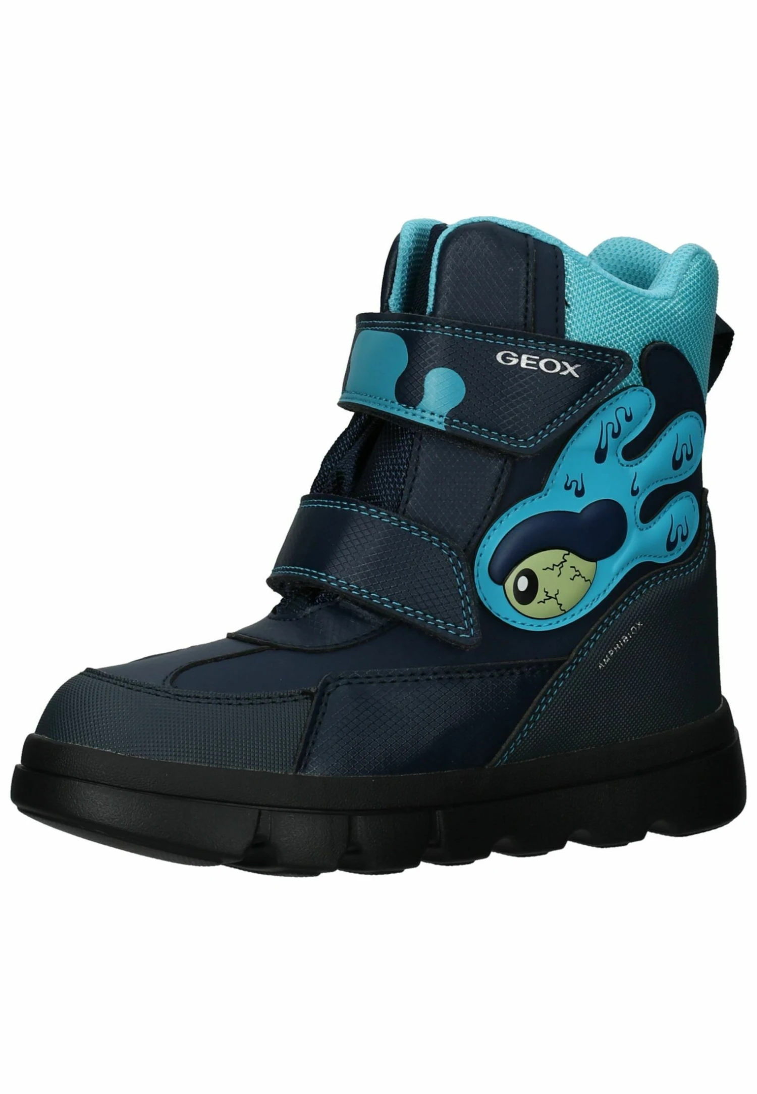 Geox Willaboom UnisexStivali Da Neve Navy Turquoise Cfn Bambini Stivali GE116K008-L11 2 Geox Willaboom UnisexStivali Da Neve Navy Turquoise Cfn Bambini Stivali GE116K008-L11 - immagine 2