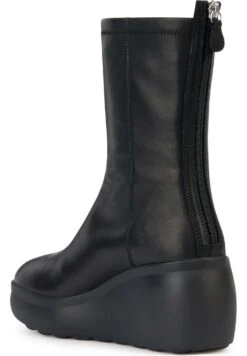 Geox D Spherica Ec9 - Stivaletti Con Plateau - Black -Geox Offerte Negozio 97214ab73a2949febbe4a5af38260b95