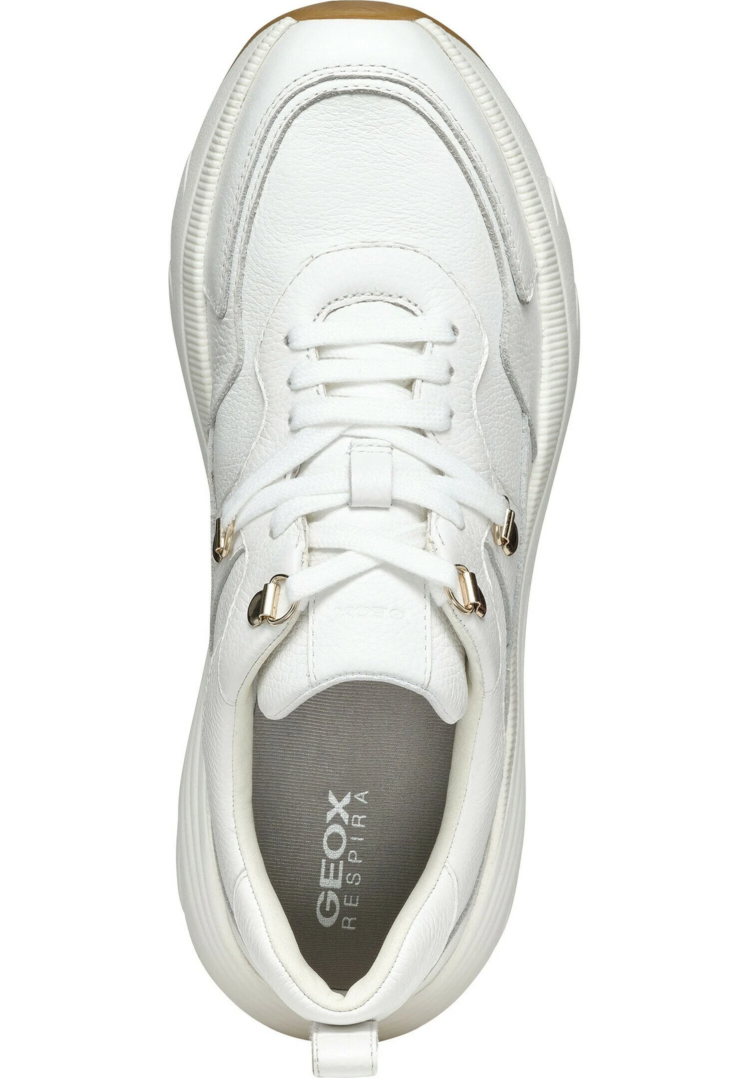 Geox D Diamanta - Sneakers Basse - White 3 Geox D Diamanta - Sneakers Basse - White - immagine 3