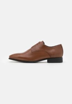 Geox Uomo High Life - Stringate Eleganti - Dark Cognac
