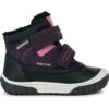 Geox B Omar WpfScarpe Primi PassiBlack Violet Bambini Stivali GE116J006-Q11