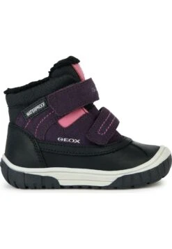 Geox B Omar WpfScarpe Primi PassiBlack Violet Bambini Stivali GE116J006-Q11