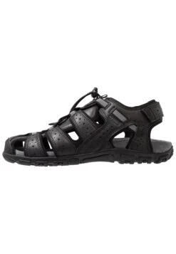 Geox Uomo StradaSandali Da TrekkingBlack Uomo Scarpe Aperte GE112G00T-Q11