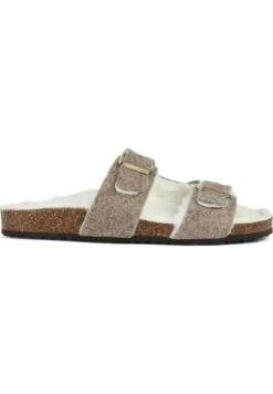 Geox BrioniaCiabattineDark Taupe Donna Ciabatte E Zoccoli GE111A1B5-B11