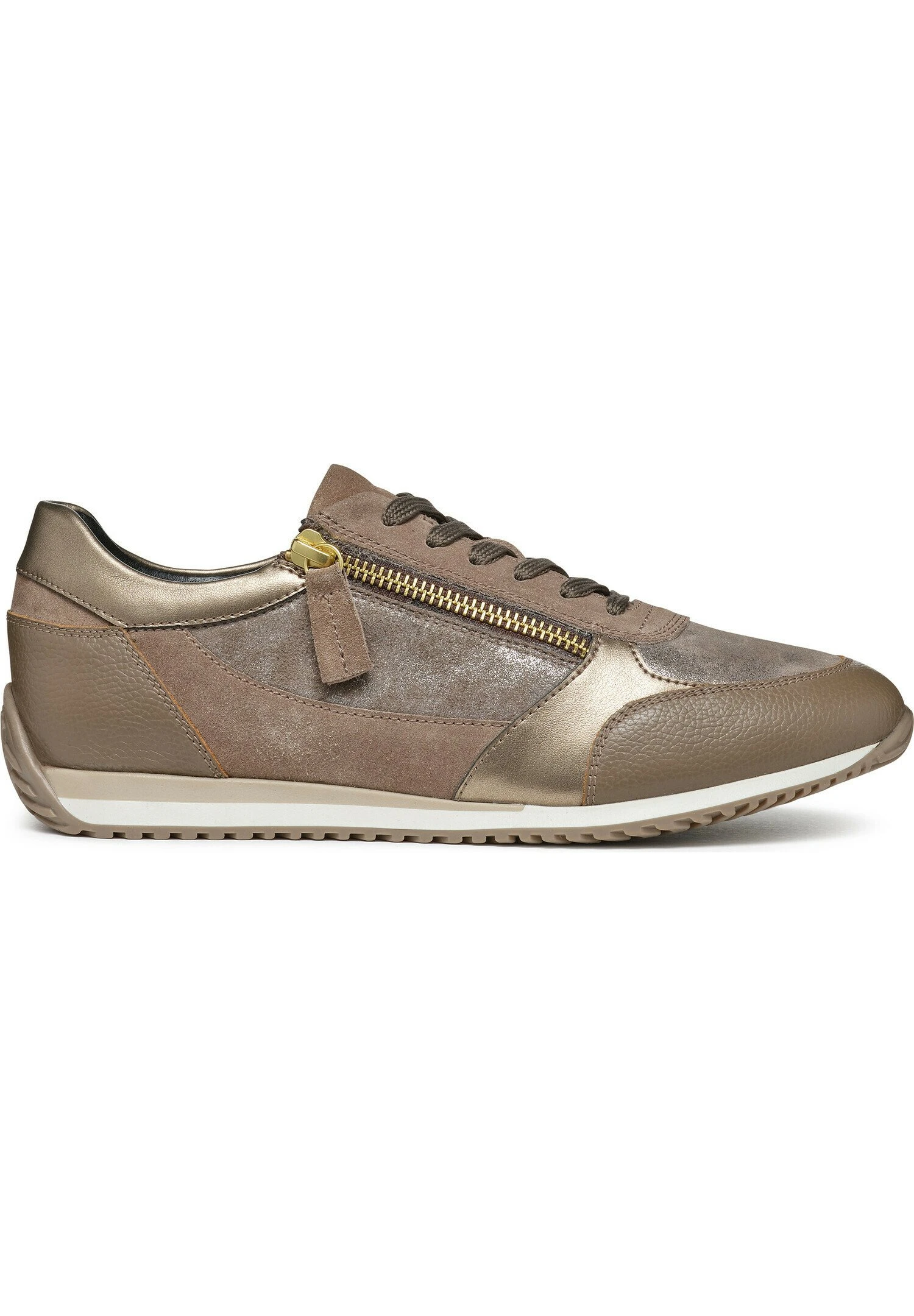 Geox D Calithe - Sneakers Basse - Dark Taupe 1 Geox D Calithe - Sneakers Basse - Dark Taupe