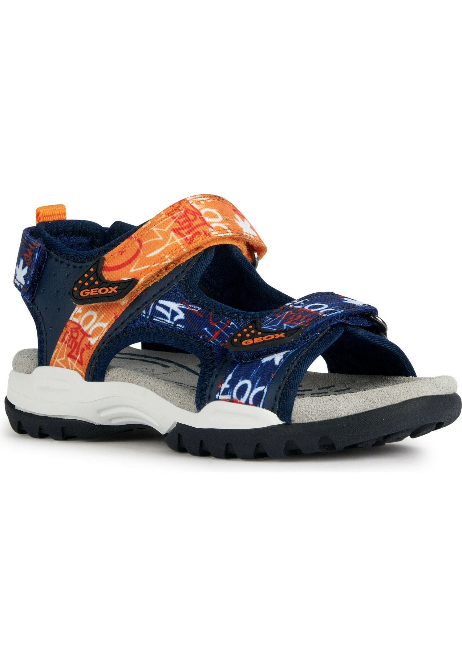 Geox J Borealis Sandali Da TrekkingNavy/Orange Bambini Sandali GE114G05H-K12 2 Geox J Borealis Sandali Da TrekkingNavy/Orange Bambini Sandali GE114G05H-K12 - immagine 2