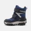 Geox Himalaya Boy AbxStivali Da Neve Navy/Lime Bambini Stivali GE114K02R-K11