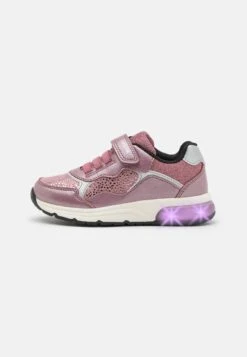 Geox Spaceclub Girl Light UpSneakers BasseDark Pink/Silver Bambini Sneakers GE113D0I1-J11