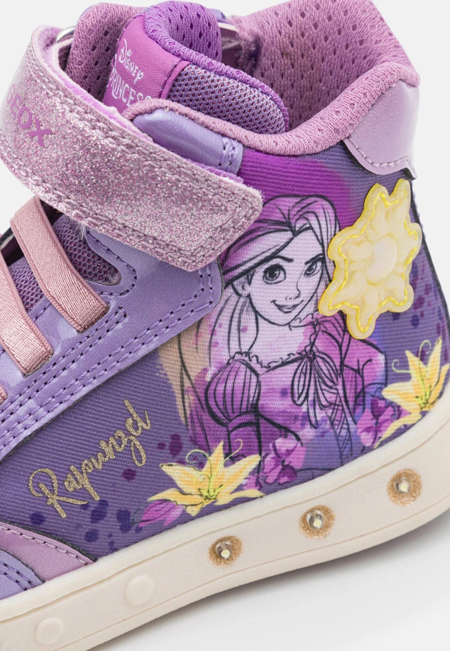 Geox Disney Princess Rapunzel Sneakers AlteLilac/Yellow Bambini Sneakers GE113D0EF-I11 6 Geox Disney Princess Rapunzel Sneakers AlteLilac/Yellow Bambini Sneakers GE113D0EF-I11 - immagine 6