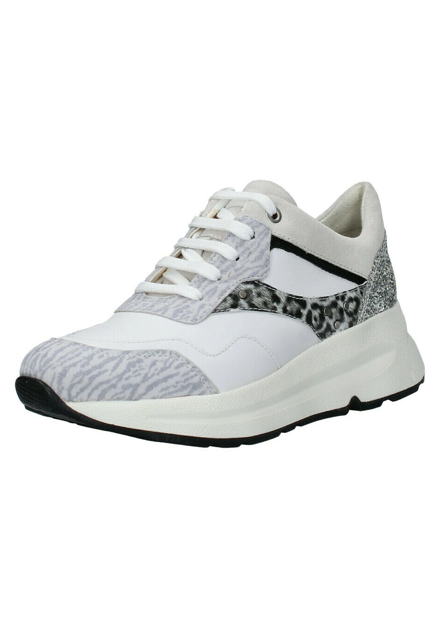 Geox D25Fla - Sneakers Basse - Bianco 2 Geox D25Fla - Sneakers Basse - Bianco - immagine 2