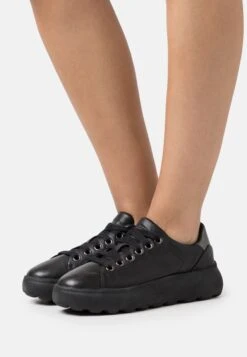 Geox Spherica - Sneakers Basse - Black/Gun