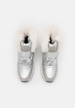 Geox Falena- Stivaletti Con Plateau - Silver/Light Grey -Geox Offerte Negozio b0560bb531e446698fecc8ded0a5dcbc
