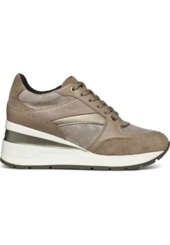 Geox Offerte Negozio 3 Geox ZosmaSneakers BasseDark Taupe Donna Sneakers GE111A1BL-B11