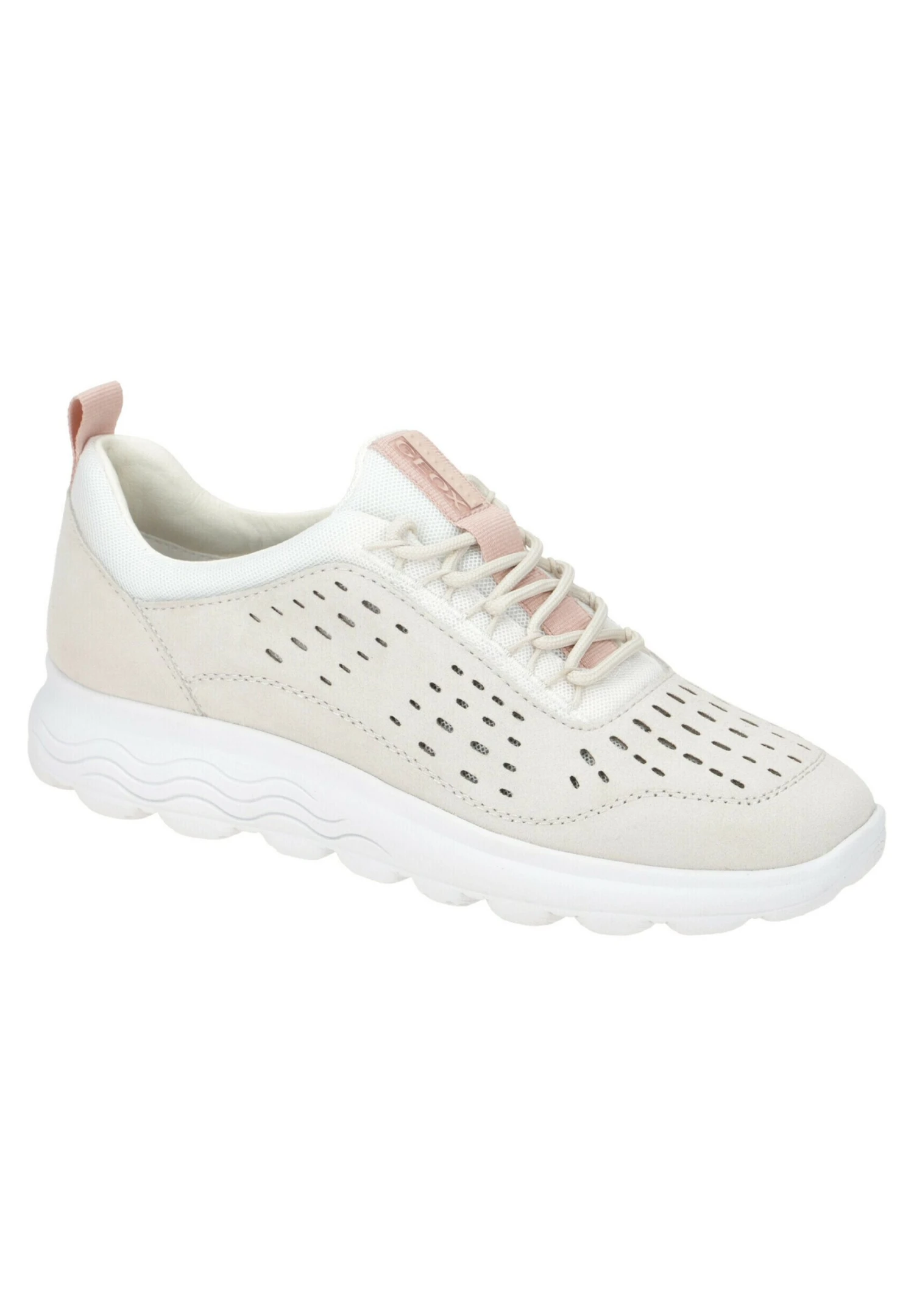 Geox Spherica- Sneakers Basse - Beige/Rose/Weiß 2 Geox Spherica- Sneakers Basse - Beige/Rose/Weiß - immagine 2