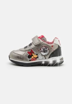 Geox Disney Minnie Mouse Todo GirlSneakers BasseSilver/Red Bambini Sneakers GE113D0EA-D11