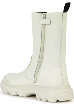 Geox JunetteStivalettiLight Ivory Black Bambini Stivali GE113I05P-B11 -Geox Offerte Negozio be1427b15cc34cb880e68216beeba692