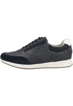 Geox U Avery B - Wrinkl - Sneakers Basse - Navy