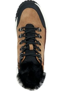 Geox D Oliviera + Grip - Stivali Da Neve- Beige Black -Geox Offerte Negozio bf792e6f45544c7bbae97d1aa46176b4