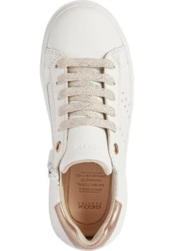 Geox J NettunoSneakers BasseWhite Bambini Sneakers GE113D0FE-A11 -Geox Offerte Negozio c00323ec1d8d4b049fc385142100d399