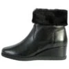 Geox Anylla- Stivaletti Con La Zeppa - Noir