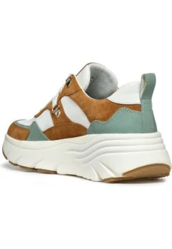 Geox D Diamanta - Sneakers Basse - White Cognac -Geox Offerte Negozio c3d640be3a5e41e4863337a38cfa20c2