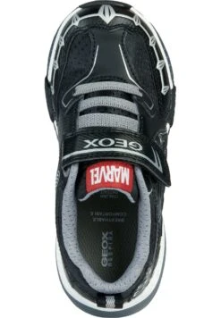 Geox J Bayonyc - Sneakers Basse - Black Silver -Geox Offerte Negozio c66fa42a74624a87b779edf58a639b9a