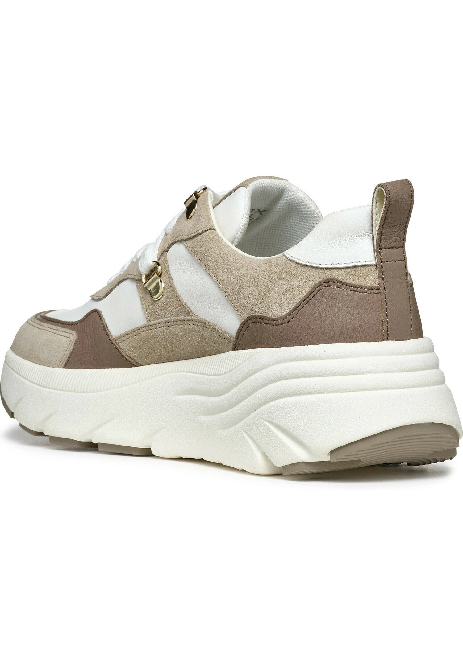 Geox D Diamanta - Sneakers Basse - White Sand 4 Geox D Diamanta - Sneakers Basse - White Sand - immagine 4